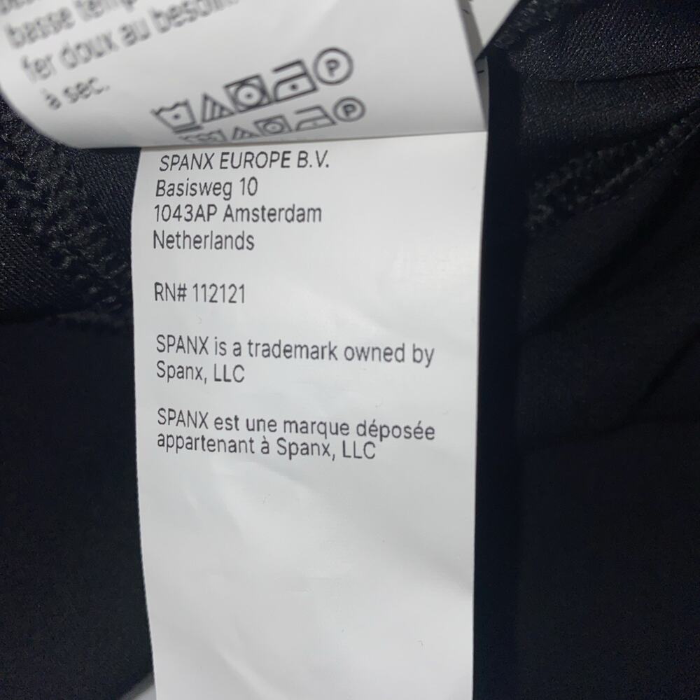 Spanx AirEssentials Black Half-Zip Pullover Athleisure Size XL - Picture 9 of 10